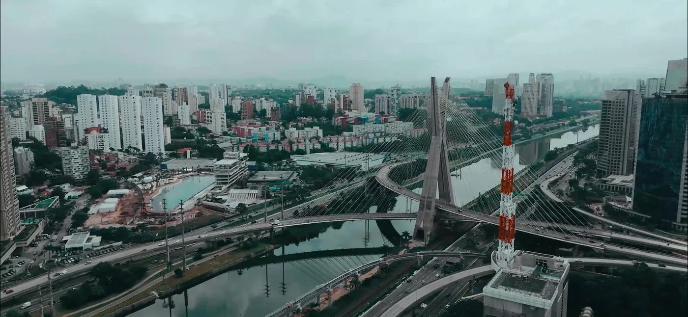 Vista aérea de São Paulo